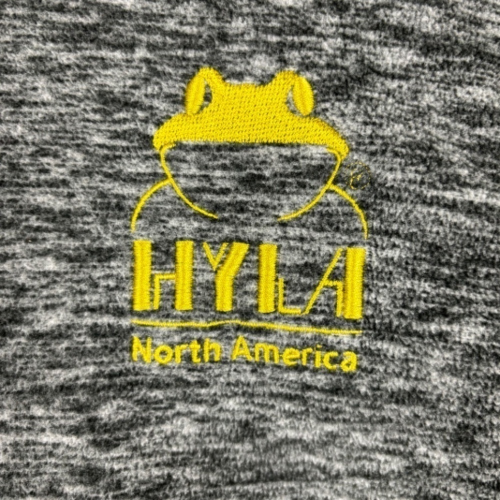 Crossland - Gray Long Sleeved North America full zip Fleece Men’s S - Picture 3 of 10